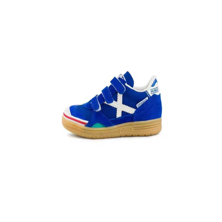 Zapatilla Fútbol Sala Munich  Gresca Kid  Azul - 1