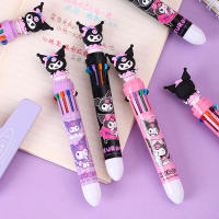 36pcs Bolígrafo De Punto De Sello 0.7mm En 10 Colores Kuromi Sanrio Para Dibujo Y Escritura En Cuaderno Lateral Marcador Estilo Japonés - details 2