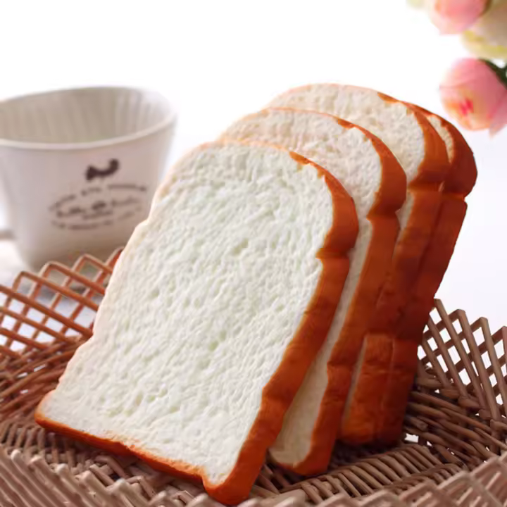 Jumbo Squishy Scented Miniatura De Pan Tostado Suave Para Niños Juguete Cojín De Mano Decoración De Casa 14CM Figura De Cocina Moderna - 1