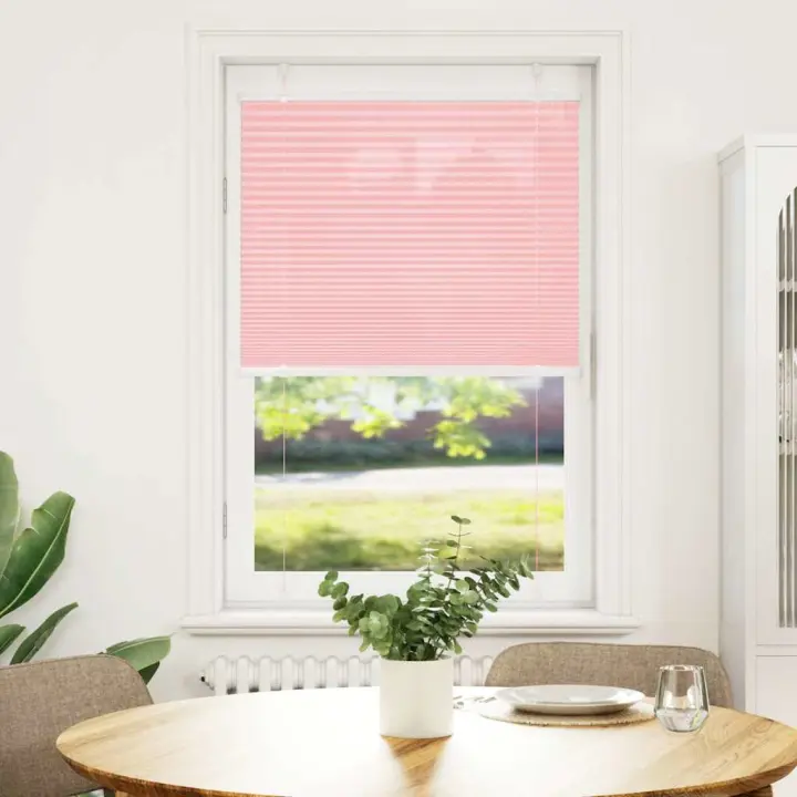 Estor Plisado rosa 75x100 cm Tela Ancho 74,4 cm Poliéster - 1