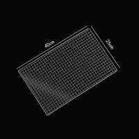 Cesta De Asado Antideslizante Para Pescado Con Mango De Metal Herramienta De Barbecue Para Carne Bacon Grill Rededor Para BBQ Al Aire Libre Y Cocina Picnic - details 3