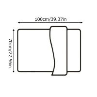 Manta Gruesa De Color Sólido Con Rayas Anchas Manta Suave Y Cálida Para Sofa Y Cama Cubierta De Tela Decorativa Para Dormitorio En Casa Estilo Geométrico - details 0