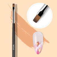 Pincel De Uñas Plano Para Gel UV Pulverizador De Lentejuelas Efecto Gradient Herramienta DIY De Extensión De Acrílico Y Pintura De Uñas - details 0
