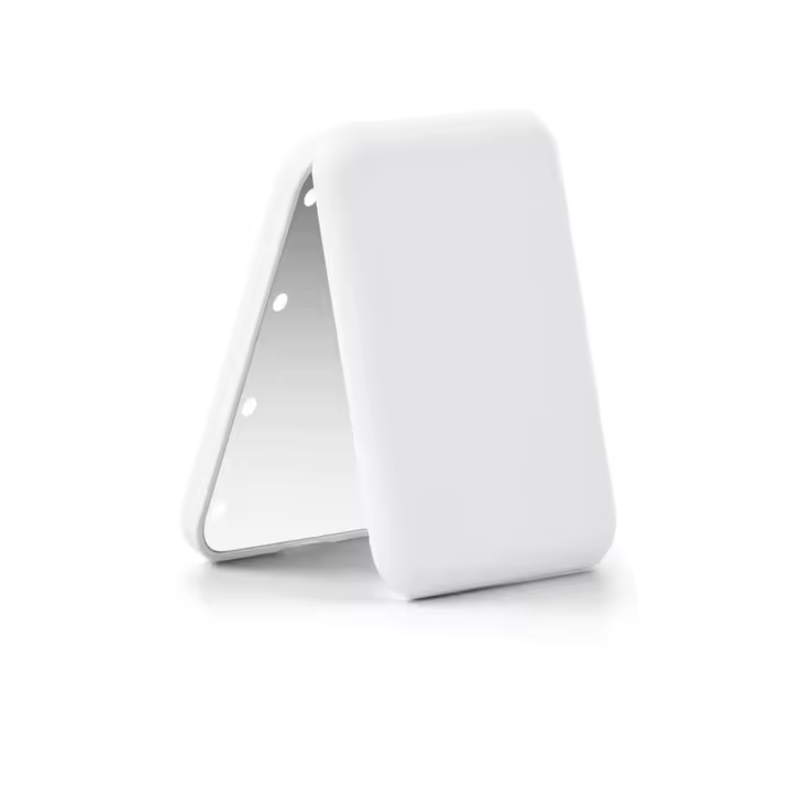 Espejo de Bolsillo, Maquillaje Portátil, Espejo de Aumento de 1X/2X, Espejo Compacto con Luz, Espejos Pequeños para Viaje - 1