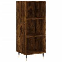 vidaXL Aparador de madera de ingeniería 34,5x32,5x90 cm Mueble de Almacenaje de Salón, Buffet para salón, Armario Auxiliar, Armario de Almacenamiento - details 3