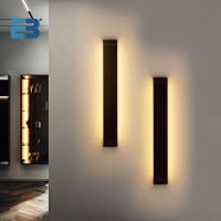Lámpara De Pared LED Moderna 5W 10W 14W 18W AC85-265V Para Dormitorio Y Sala De Estar Iluminación Interior En Negro Y Blanco - details 2