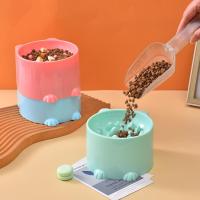 Tazón De Alimentos Para Gatos Con Patas Altas Y Capacidad Grande Protector De Cuello Anti-Obstrucción Dispensador De Agua Para Perros Y Gatos - details 1