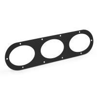 2pcs Diffusor De Parachoques Trasero Universal Para Coche Panel De División De Aire BX100863 Material De Aluminio Accesorios De Automóvil - details 7