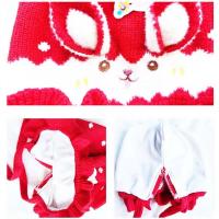 Gorro De Conejo Lindo Para Bebés Invierno Caliente Recién Nacidos Niños Niñas Bufanda Suave Protección De Orejas Infantil Bebé Bonnet - details 3