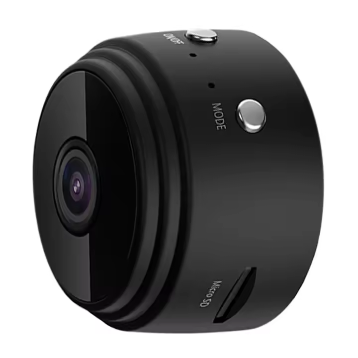 Cámara Mini WiFi HD 1080p Con Visión Nocturna Cámara De Seguridad Recargable Por USB Control Remoto Para Bebés Y Mascotas - 1