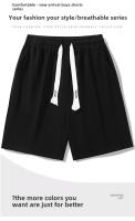 Shorts Deportivos Para Hombre Verano Malla Helada Secado Rápido Estilo Waffle Con Cordón Pantalones Cuatro Cuartos Moda - details 1