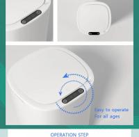 Bandeja Eléctrica Inteligente 12L Impermeable Para Cocina Y Baño Blanco Con Sensor Automático Herramienta De Limpieza - details 2