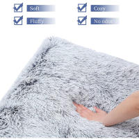 Cama De Perro Rectangular De Peluche Suave Y Cálida Para Invierno Almohadilla De Descanso Para Mascotas Material De Algodón Cubierta Lavable - details 3