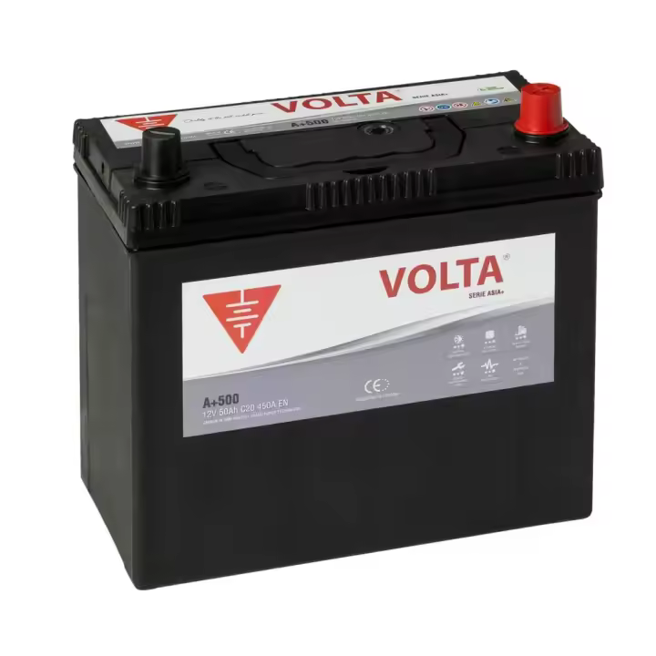 Batería para coche 50Ah 450A Asiáticos Volta - 1
