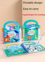 Libro Mágico De Dibujo Para Niños Juguete Educativo Montessori Reutilizable Con Pluma Libro De Colores Sin Tinta Película - details 4