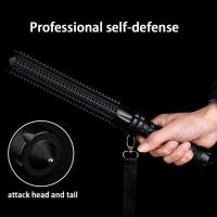 Lámpara De Mano KDULIT Con Doble Función De Autodefensa Y Iluminación Super Brilla Telescopio Recargable Para Exteriores - details 6