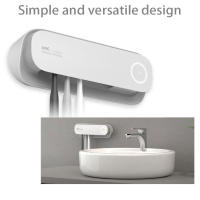 Nuevo Porta Cepillo De Dientes UV Con Secado Automático Y Esterilizador Inteligente Para Baño Pared Montada Recargable Secado Rápido - details 7