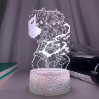 Lámpara Nocturna Anime Hunter X Hunter Figuras Gon Y Killua Luz De Noche Para Decoración De Habitación De Niños Regalo HxH Lámpara De Mesa - details 11