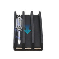 Soporte De Bita Magnético Para Perforadora De Impacto Dewalt Y Milwaukee Soporte De Cabeza De Lote Magnético Para Herramientas Eléctricas DIY - details 1