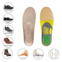 1Par De Plantillas Ortopédicas Para Zapatos Soporte De Arco Para Pies Planos Y Fascitis Plantillas Sanitarias Transpirables Antideslizantes Y Absorbentes De Choque - details 3