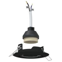 Lámparas vidaXL Juego de 6 Negro Plástico 9 cm Modernas - details 1