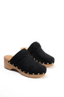Paloma Wang Sandalias zueco mujer con tacón bajo y plataforma con detalle de tachas - details 8