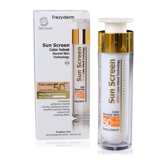 Frezyderm Sun Screen Color Velvet Technology SPF50+ 50ml - 1