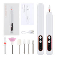 Kit Profesional De Uñas Eléctrico 4 En 1 Mini Herramientas De Pulido Y Grabado Para Manicura Y Pedicura Con Pluma De Archivo De Uñas - details 0