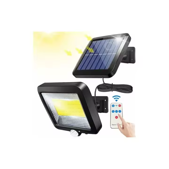 Lámpara Solar Exterior con Mando a Distancia - 1
