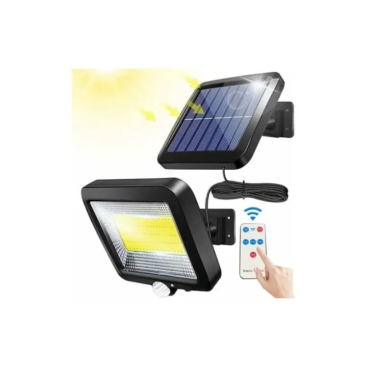 Lámpara Solar Exterior con Mando a Distancia - 1
