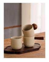 Taza de café japonesa - Tazas de cerámica artesanal para espresso, diseño rústico en gres, ideal para hogar o cafeterías - details 0