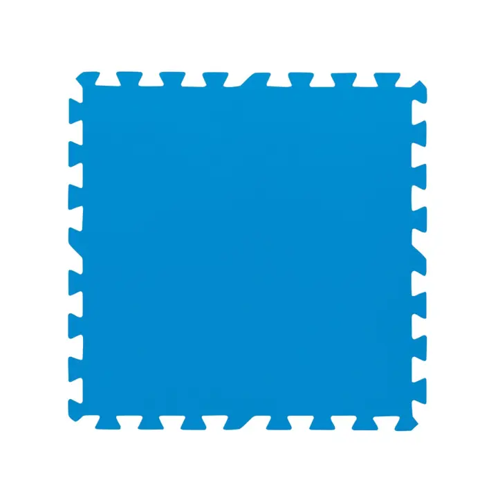 LILI HOME 🧩 Pack de 9 Piezas de Suelo para Piscina – Foam Azul Tamaño por pieza: 50 x 50 cm | Grosor: 2.5 mm | Cobertura total: 2.25 m² aprox. Es ideal para crear una superficie segura, limpia y cómoda alrededor de piscinas, en zonas de juego o cualq - 1