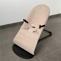 LUTODY - Hamaca de bebé, Mecedora recién nacido con arnés de seguridad y juguete, tela transpirable y antimanchas, ligera y resistente - De 0 a 1 año. - details 6