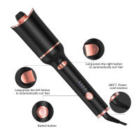 Rizador de Cabello de Iones Negativos - Varita Voluminizadora para Rizo Exuberantes y Flequillo, 32mm/25mm, Diseño Ergonómico, Solo para Cabello Seco, Enchufe Tipo-C, Acabado Metálico Brillante, Rizador Automático - details 19