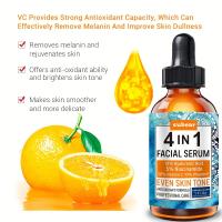 Suero facial con vitamina C, Suero facial con ácido hidrófugo, Suero facial antienvejecimiento con niacinamida, vitamina C y E, Suero hhydratant facial, 1 onza líquida, 30 ml - details 1