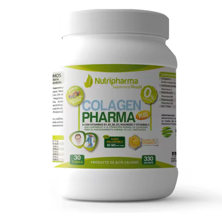 COLAGEN PHARMA PLUS | 30 días | Mejora tus articulaciones y tu vida | Mayor cantidad de Ácido Hialurónico - 1