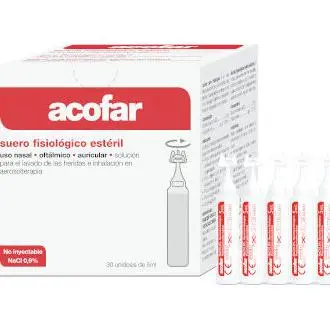 Acofar Suero Fisiológico Nasal Y Oftálmico Monodosis 5Ml - 1