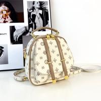 Mochila De Hombro Casual Para Mujer Con Estampado Vintage Y Correa Ajustable Bolso De Comercio Con Cierre De Cremallera - details 11