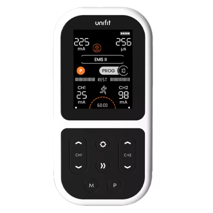 Dispositivo TENS, EMS y Masaje Unifit de TensCare: Alivio del Dolor y Fortalecimiento Muscular para Ejercicio Portátil - 1
