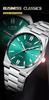 Reloj De Pulsera LIGE 2024 Para Hombre Lujo Casual Moda Cuarzo Resistente Al Agua 30M Luminoso Fecha Business Reloj Hombre - details 1