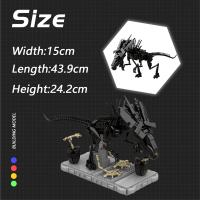 Conjunto De Bloques De Construcción Alien Queen 899pcs MOC Heterosexual Monsters Ciencia Ficción Para Juguete De Animal Prey Bloques Compatible Con Lego Para Niños Y Adultos - details 6