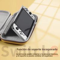Bolsa Portátil De Almacenamiento Para Nintendo Switch 2 Material EVA Duradero Gran Capacidad Organizador De Viaje Con Cierre De Doble Cremallera - details 3