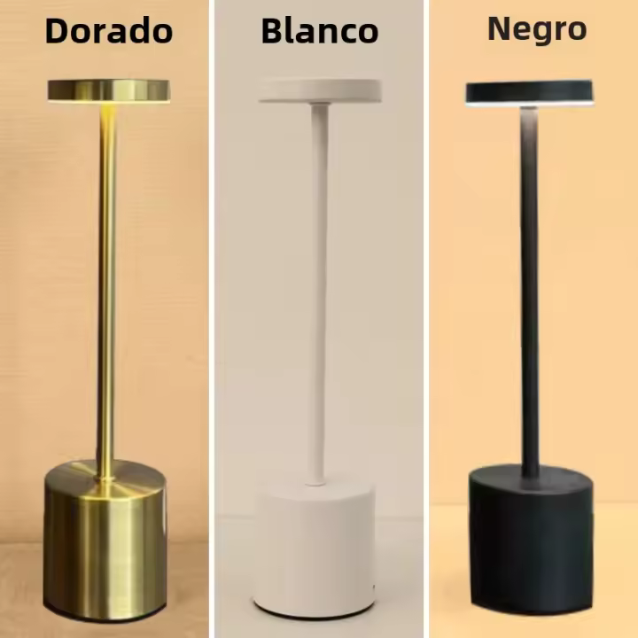 Lámpara De Mesa Creativa Con Luz Ambiental LED Recargable Toque De Exterior Decoración Barra Luz Nocturna Para Escritorio Y Dormitorio - 1