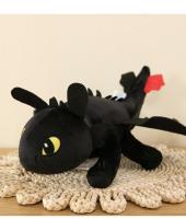 Muñeco De Peluche Dragón Dientes Animal De Peluche Negro Decoración Para Coche Y Casco Juguetes Para Niños Regalo Lindo Y Cartoon - details 14