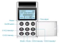 🔥【GIFT MAMÁ】Máquina de Electroterapia Profesional 4 Canales - 8 Almohadillas Electrodos, 15 Modos Terapia TENS/EMS para Alivio del Dolor, Fisioterapia Muscular y Cuidado de Salud en Casa - details 3