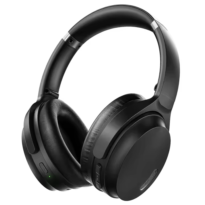 Auriculares Bluetooth HROEENOI JZ02 Con Cancelación De Ruido Activa Altavoz Inalámbricos Circulares Con Micrófono Y Bajo Profundo - 1