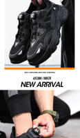 Zapatos De Seguridad Para Hombre Con Punta De Acero Respirables Y Ligeros Botas De Trabajo Durable Antipinchazos Y Antideslizantes Para Exterior - details 7
