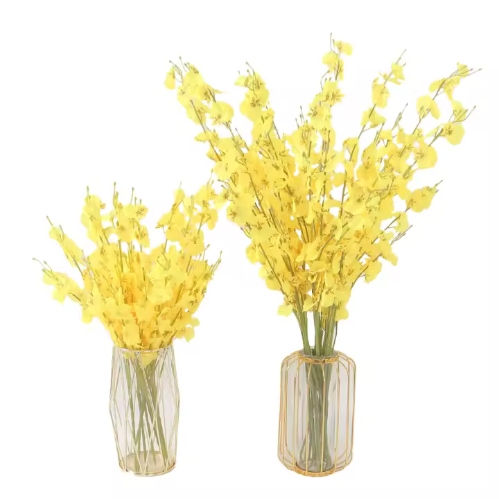Decoración De Pino De Navidad Artificial De Cerezo Amarillo Para Sala De Estar Jardín De Paredes Y Bodas Accesorio De Fiesta - 1