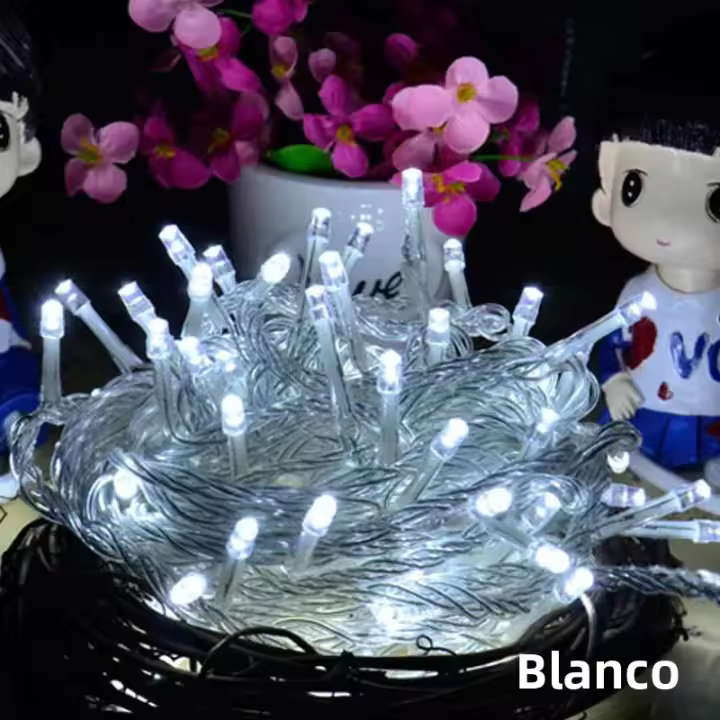 Luces De Cadena LED Para Exteriores 10M Impermeables Decoración De Fiesta De Boda Y Año Nuevo Luces De Navidad Para Jardín Y Patio - 1