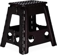 Taburete Plegable La Bolata PVC Compacto 29x22x39cm 150KG BLANCO/NEGRO - details 0